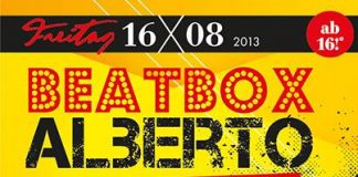 Beatbox Alberto im Joker in Lingen