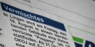 Secret Party in Lingen