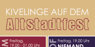 Kivelinge auf dem Altstadtfest in Lingen