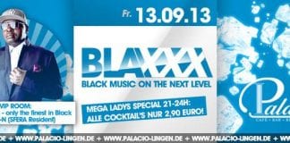 Blaxxx im Palacio in Lingen