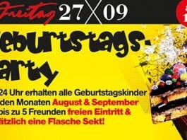 Geburtstagsparty im Joker