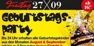 Geburtstagsparty im Joker