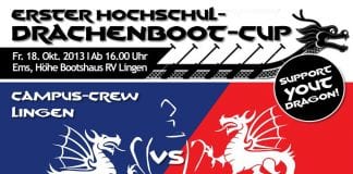 Erster Hochschul-Drachenboot-Cup