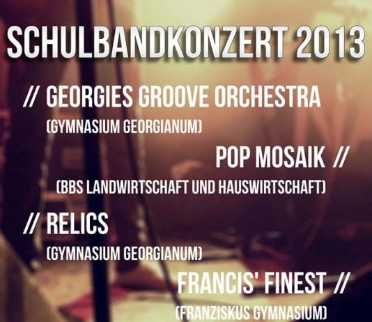 Schulbandkonzert im Alten Schlachthof
