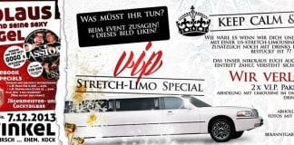 Nikolaus und seine sexy Engel im Platzhirsch in Bawinkel