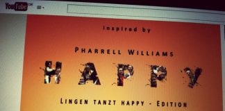 Lingen tanzt Happy - inspired by Pharrell Williams