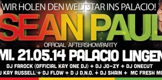 Sean Paul im Palacio in Lingen