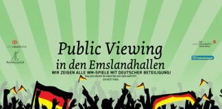 WM Public Viewing in den Emslandhallen