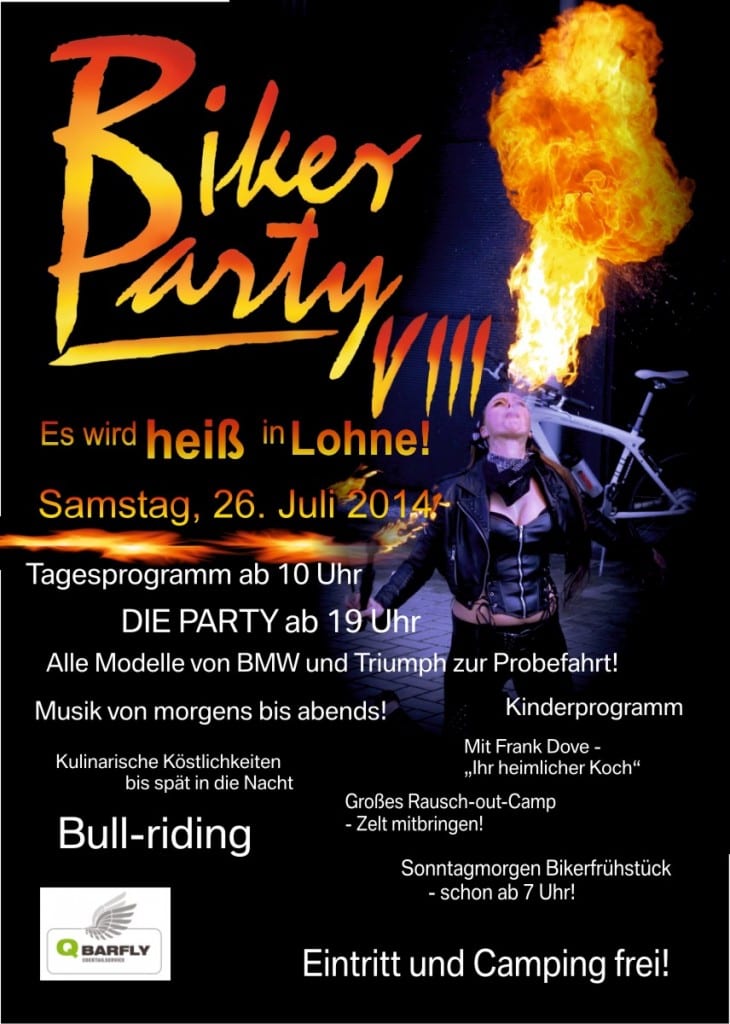 Biker Party im Motorradzentrum Ems Vechte