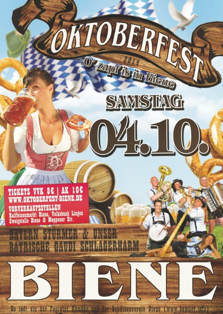 Oktoberfest Biene 2014