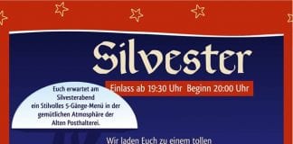 Silvester in der Alten Posthalterei Lingen