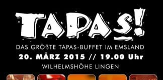 Tapas auf der Wilhelmshöhe in Lingen