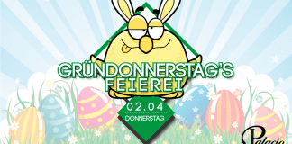 Gründonnerstags Feierei im Palacio