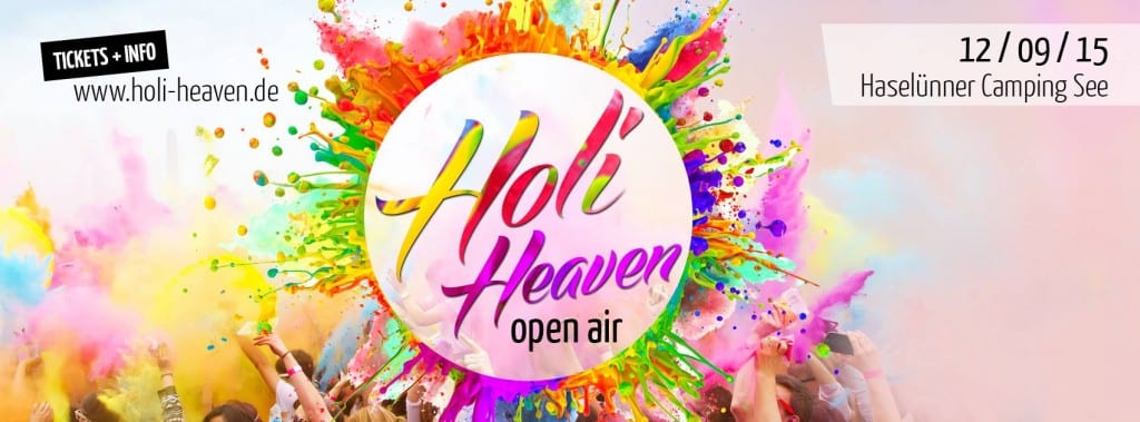 Holi Heaven Festival am Speicherbecken