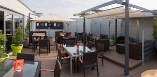 Dachterasse im Time Out