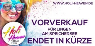 Holi Heaven: Vorverkauf endet in Kürze