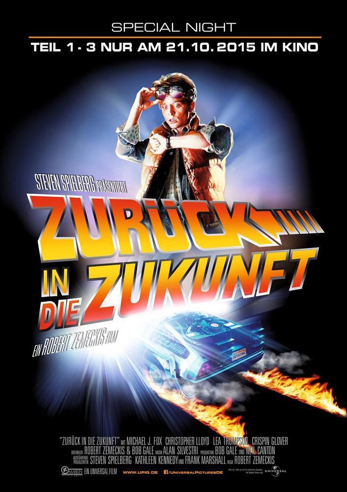 Zurück in die Zukunft 1-3 im Kino