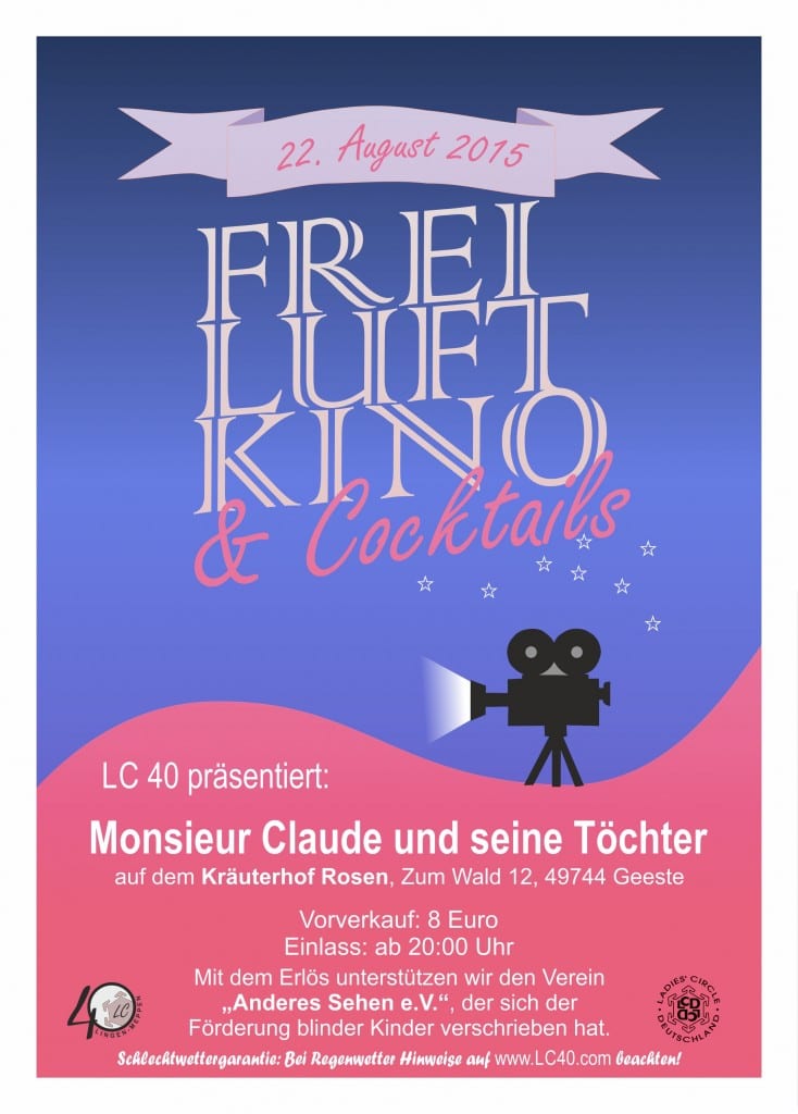 Freiluftkino und Cocktails in Geeste