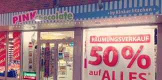 Pink Chocolate in Lingen schließt