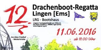 Drachenboot-Regatta in Lingen