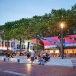 Sommerabend auf dem Marktplatz in Lingen © MK Art