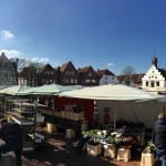 Wochenmarkt und Marktplatz in Lingen © LNGN.de