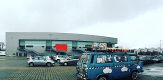 Parkplatz der EmslandArena / Emslandhallen in Lingen © LNGN.de