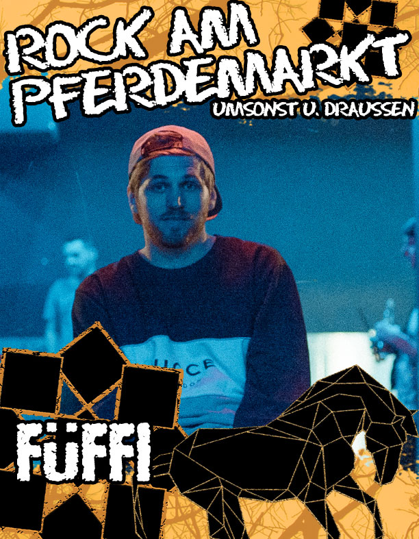 Füffi beim Rock am Pferdemarkt