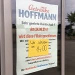 Getränke Hoffmann an der Rheiner Str. in Lingen geschlossen