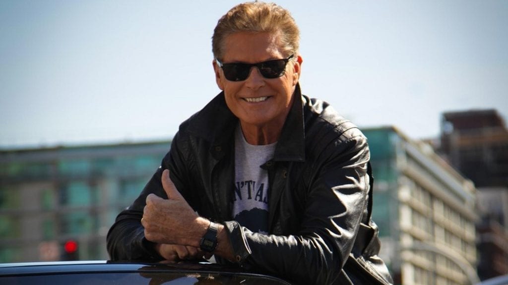 David Hasselhoff in der EmslandArena Foto-Quelle: PromEvent