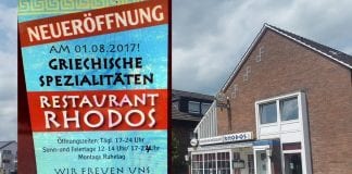 Griechisches Restaurant Rhodos in Lingen Foto-Credit: MK Art