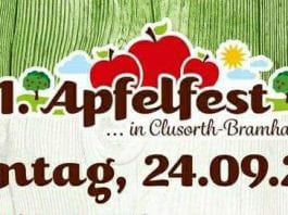 11. Apfelfest in Clusorth-Bramhar