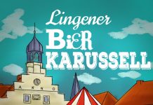 Lingener Bier Karussell auf dem Marktplatz Lingener Bier Karussell 2022
